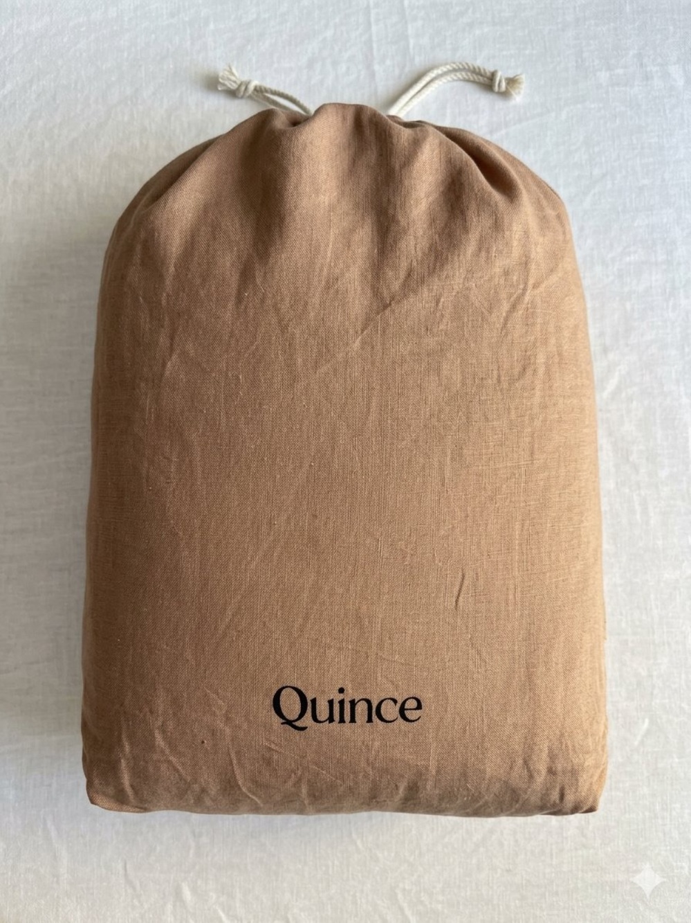 Quince European Linen Duvet Cover Desert Sunset Full/Queen NWOT